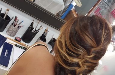 Trenza floja para melena larga