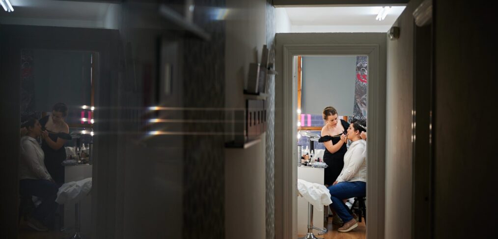 prueba maquillaje y Peinado